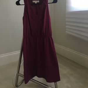 Anne Taylor 0p raspberry dress.